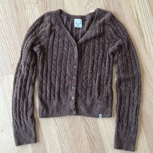abercrombie kids soft & fuzzy girls sweater